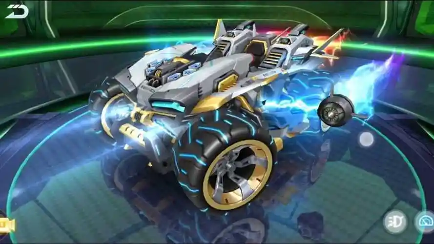 qq飞车手游雷诺新皮肤凌耀抢先体验