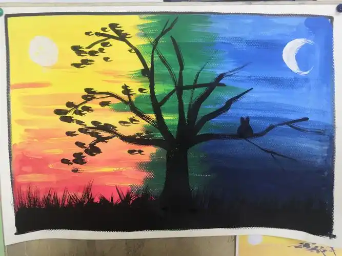 色彩——白昼和黑夜