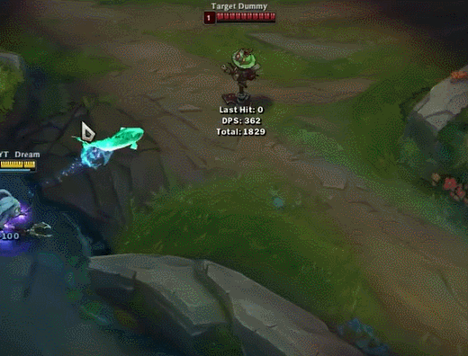 lol小鱼人重做实测:一叉子2000血怕不怕?