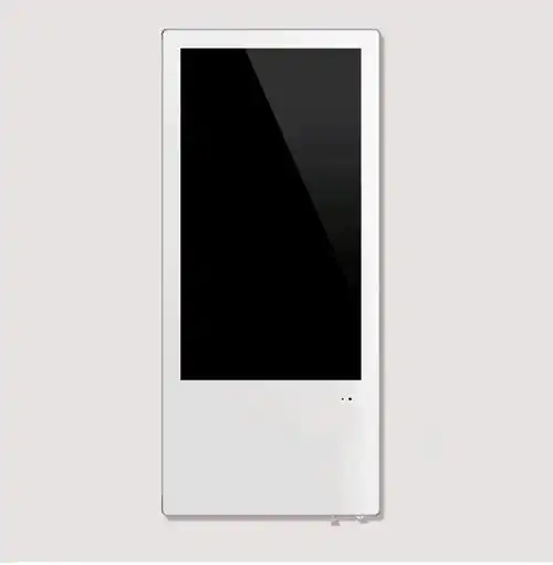 双屏电梯广告机超薄液晶壁挂广告机高清显示安卓一体机