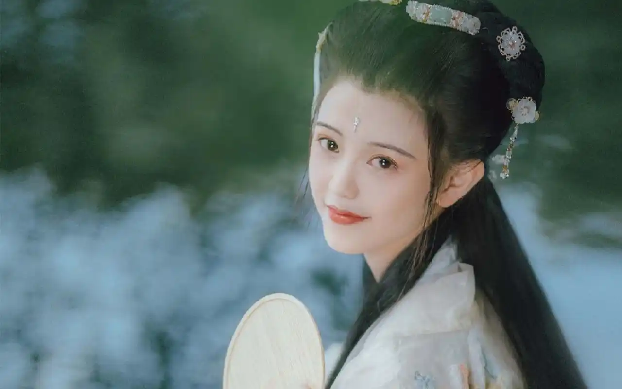 古风美女仙气写真图片桌面壁纸高清大图预览1920x1200_美女壁纸下载_