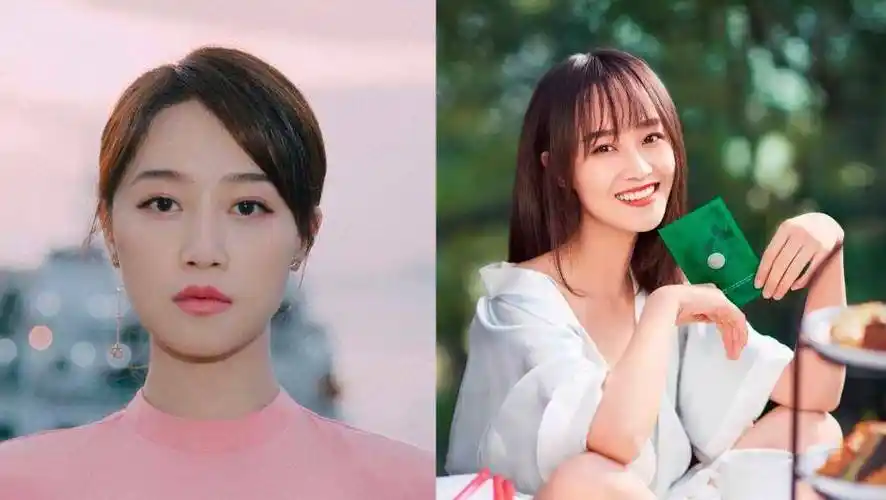 蓝盈莹的下垂嘴角太苦相?