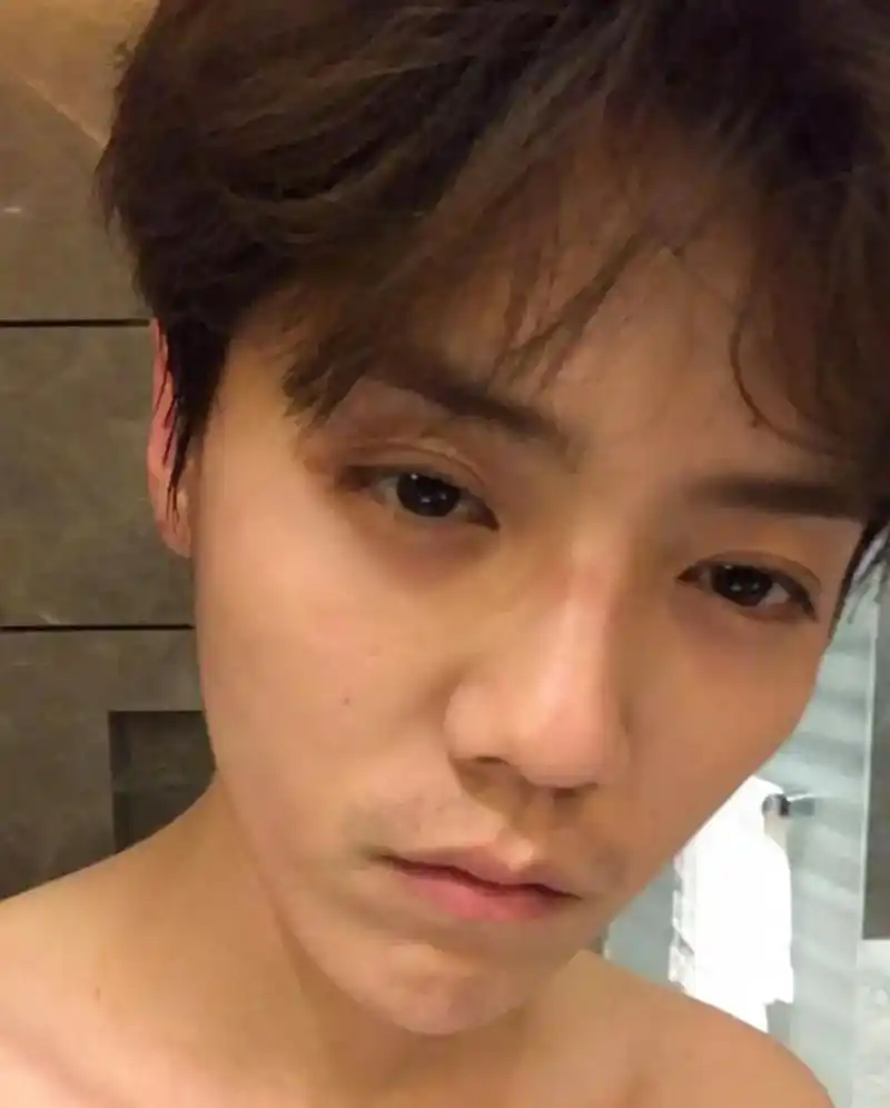 喜欢#鹿晗 的一些胡渣照片 - 抖音