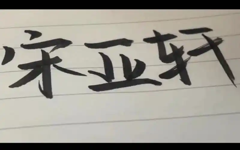 时代少年团-宋亚轩 语录 手写声控 白噪音_哔哩哔哩_bilibili