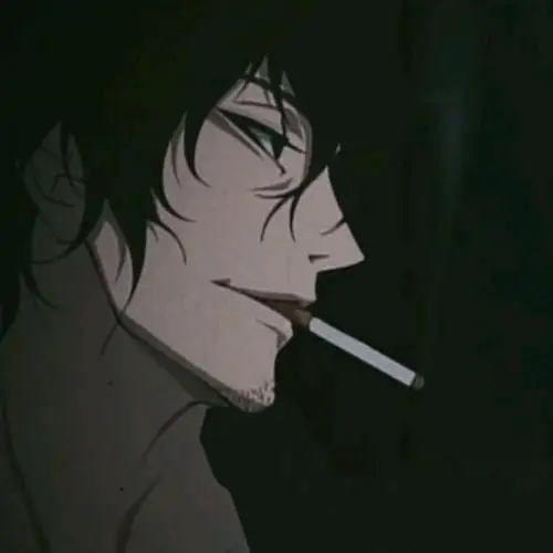 动漫头像男生叼烟头像别太得意忘形了混蛋