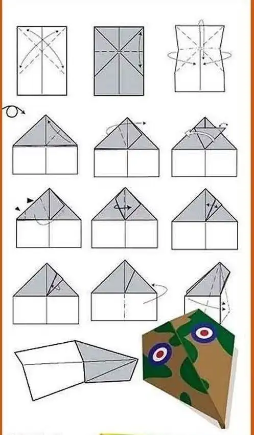 diy▏纸飞机的几种折法