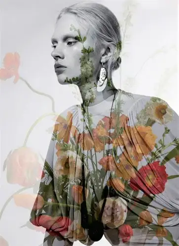 夏日的忧郁-《 vogue》杂志中国版,赋予诗意的女性风格