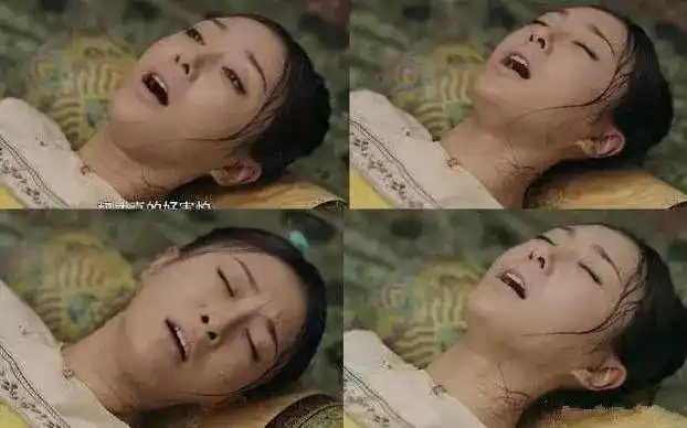 古装剧女星难产的画面:"雪姨"有种莫名喜感,林依晨也没有输