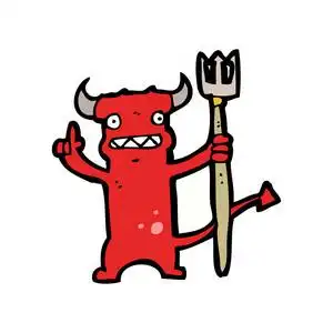 小恶魔卡通卡通小恶魔照片