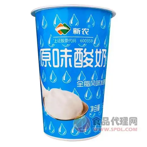 新农原味酸奶180g
