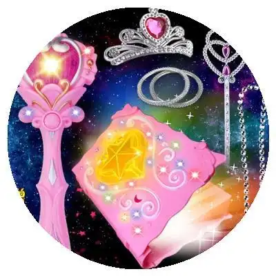 魔仙巴啦啦小魔仙吧巴儿童啦女王棒啦啦小魔仙的堡巴拉拉套.