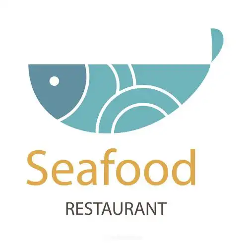 鱼标志图标海鲜餐厅logo素材