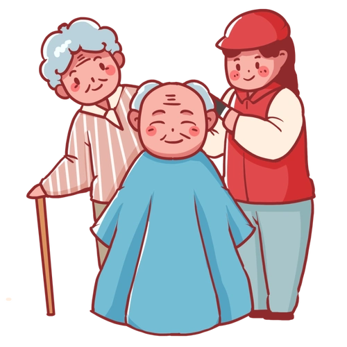 义务理发贺新春,发短情长暖民心!丨爱申活暖心春_腾讯新闻