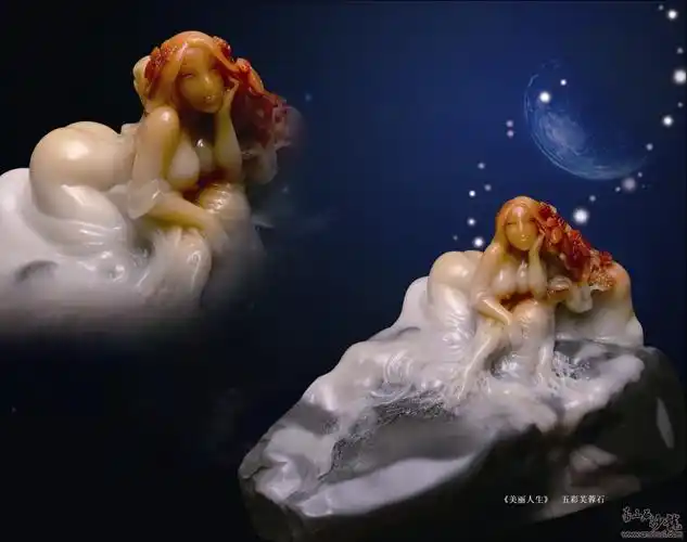 林飞寿山石裸女雕刻欣赏