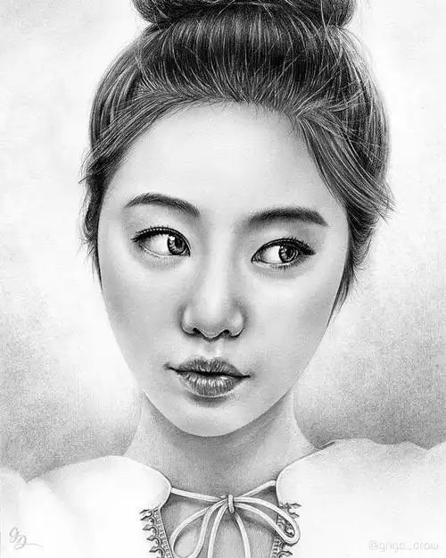 铅笔画肖像grigodraw