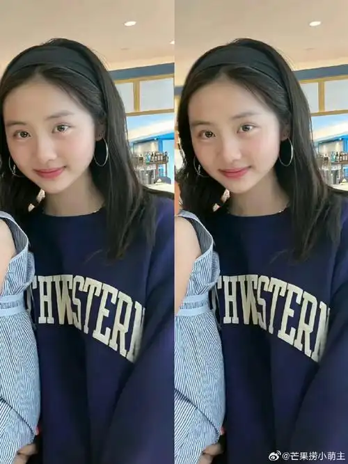 孙莉今日晒出黄多多高中毕业照,之前就有网友毕业照合照晒出.