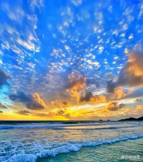 最美不过夕阳红!海边落日拍照技巧,体验波澜壮阔的极致壮美