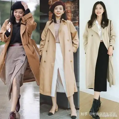 第二:秋天穿风衣的技巧