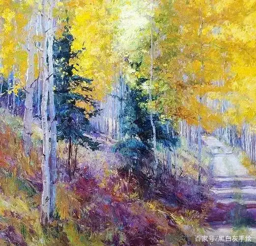 精选15幅油画风景,分享给喜欢画画的你