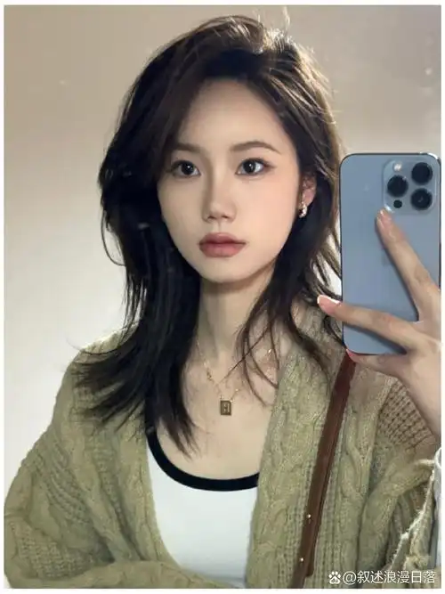 高层次长碎发 审美积累!|||高层次感的长碎