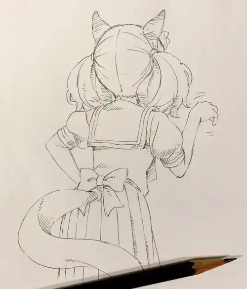 彩铅和铅笔画动漫人物 看看都认识谁漫画素材丨动漫人物头发画法入门