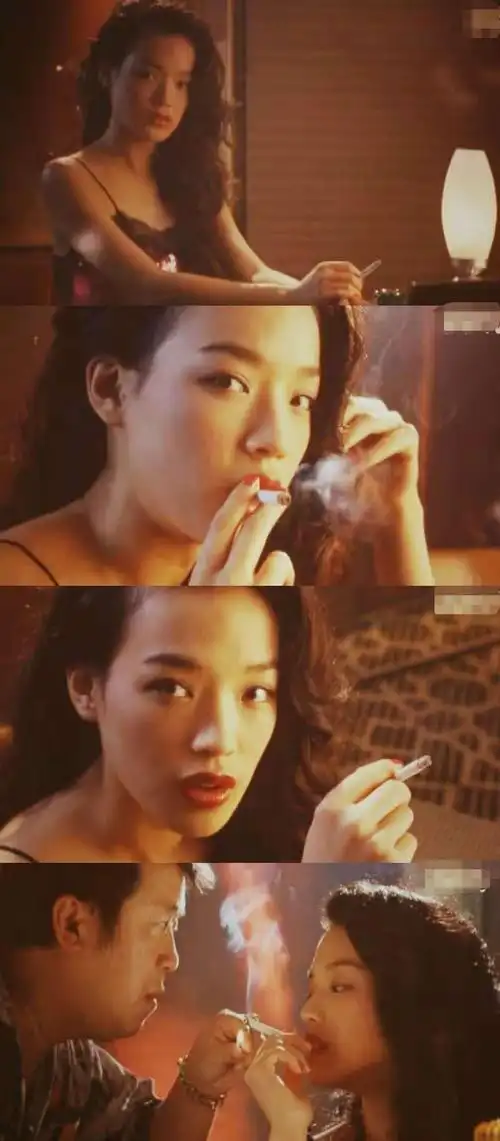 3.舒淇另外,她还有女装抽烟照,帅