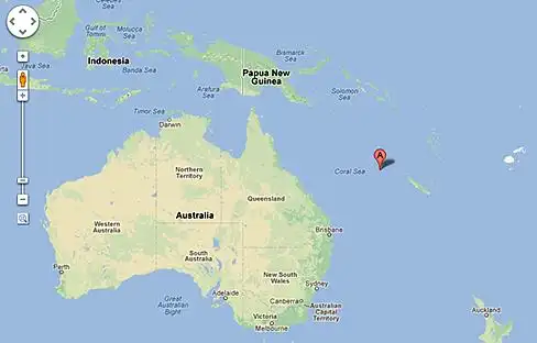 澳洲一批科学家在地质探索时,发现一个被标示在全球各大地图上的南