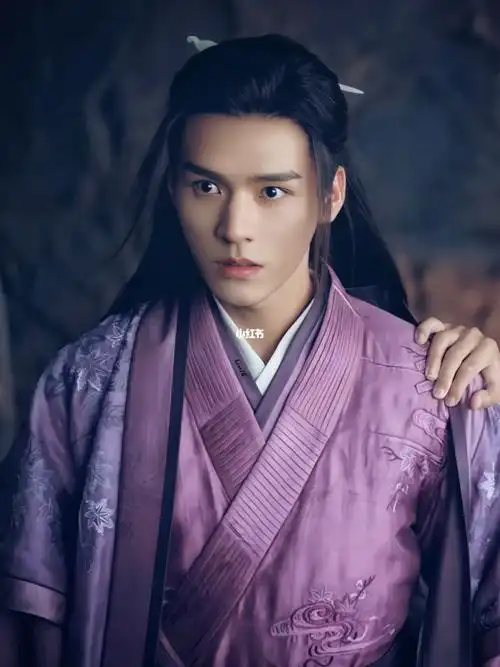 紫衣温客行 山河令壁纸_壁纸_simon怎么样_脸型_山河令_素材_壁纸