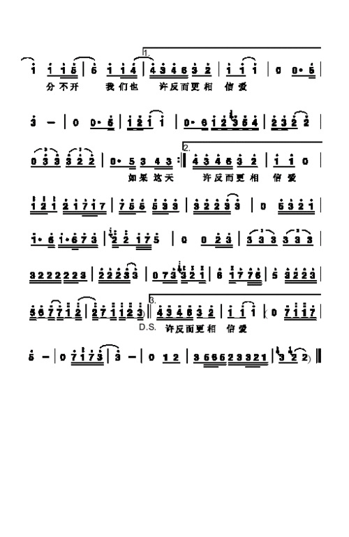 莫文蔚忽然之间简谱莫文蔚忽然之间歌词歌谱