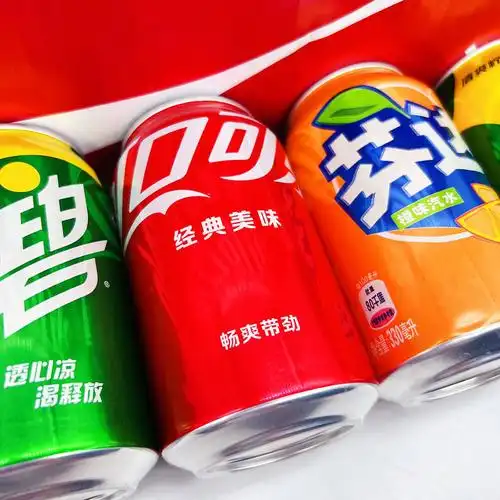 可口可乐雪碧芬达整箱330ml/瓶听装易拉罐装碳酸饮料饮品可乐汽水-阿