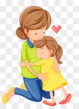 卡通可爱情侣拥抱元素pngpsd拥抱在一起的小熊pngai卡通手绘情侣相拥