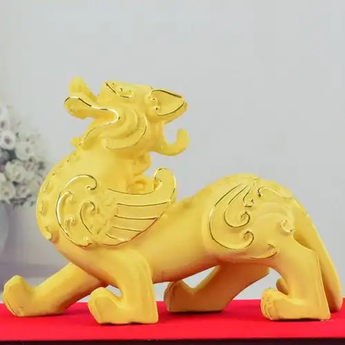 绒沙金貔貅家居招财化煞辟邪旺财开光风水家居店铺开业礼品摆件