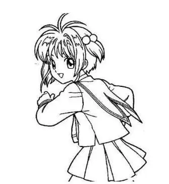 好看人物简笔画全身