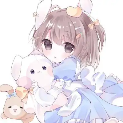 头像卡通女呆萌可爱少女心111张_女生动漫头像_头像屋