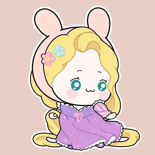 迪士尼公主q版可爱头像