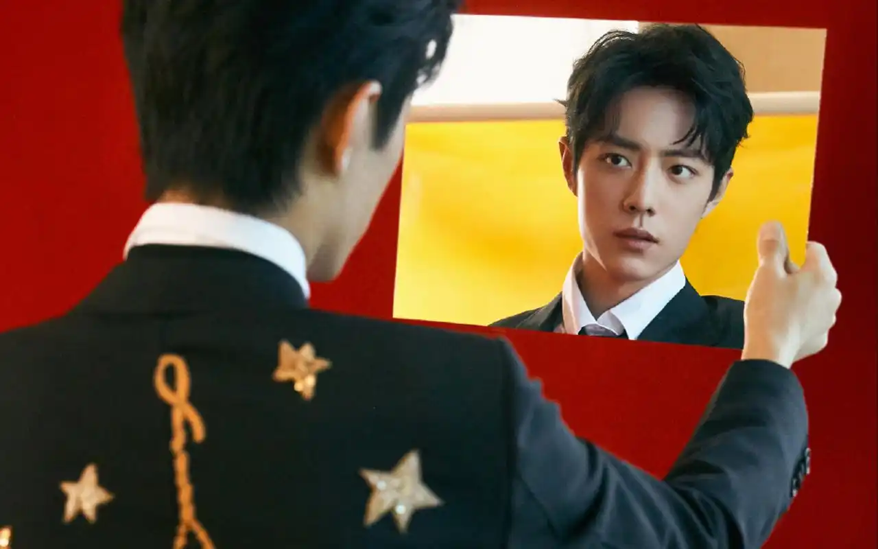 肖战沉稳帅气写真桌面壁纸高清大图预览1920x1200_大陆明星下载_美桌