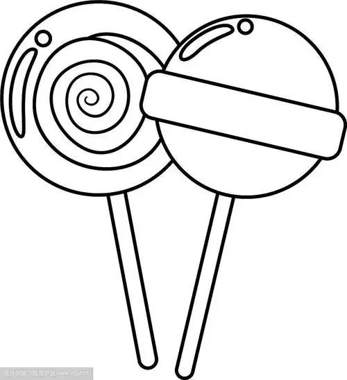 设置棒棒糖孤立图标