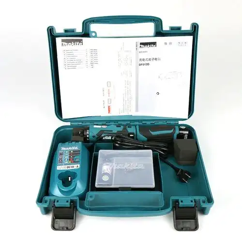 日本牧田电动螺丝刀df012小型充电式td022冲击起子机72v电动工具