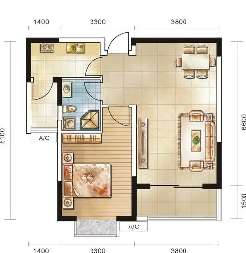 农村80平方房屋设计图