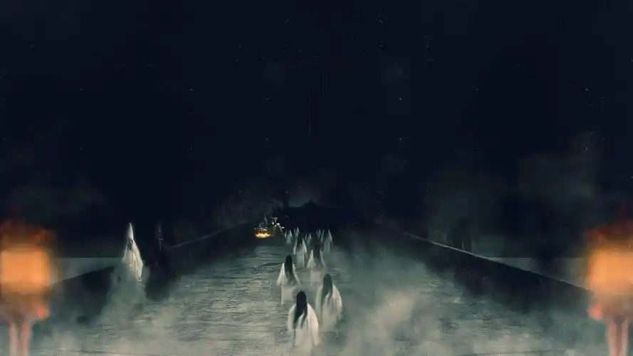 物,相传有一条路叫黄泉路,有一条河叫忘川河,河上有一座桥叫奈何桥