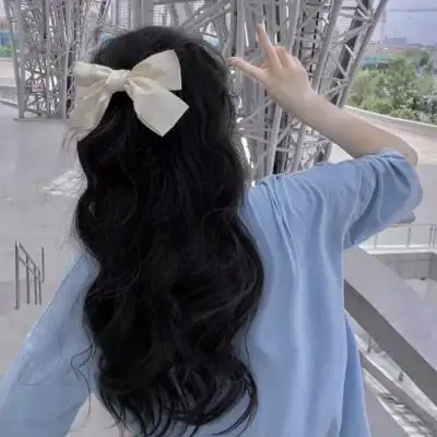 女生头像蓝色系仙女味真人高清好看的仙气飘飘女生头像蓝色系图