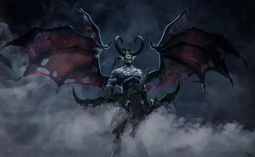 魔兽争霸3重制版伊利丹亮相,恶魔造型霸气十足!