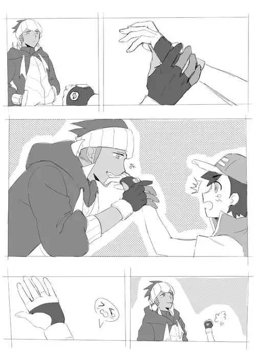 渡小智的身上总是会有伤痕,有时是在旅行时受到