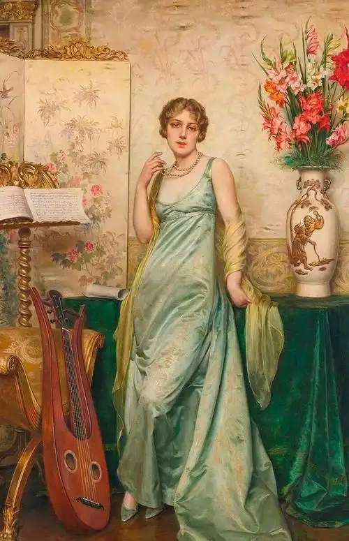 古典与唯美:意大利油画大师charles joseph frederick作品欣赏