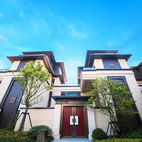 河源龙光城合院别墅设计怎么样?三门三轴传承中国归家尊崇礼序