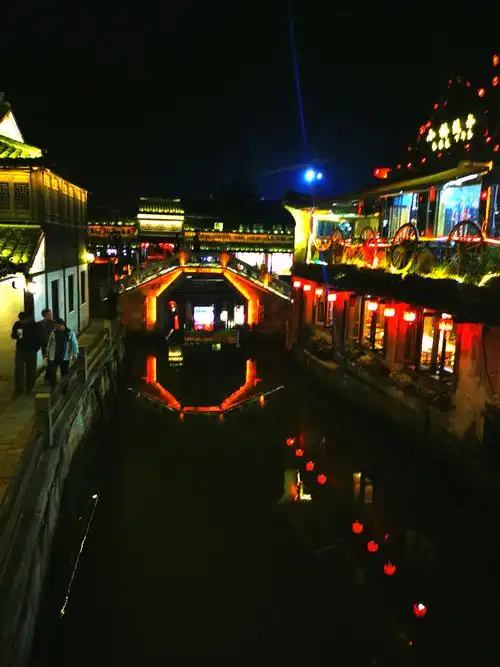 苏杭之旅,江南水乡,夜景好美
