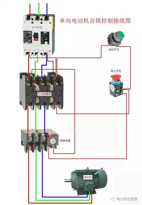交流接触器如何接线(交流接触器简单接线图) | 说明书网