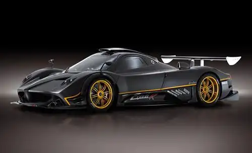 7,帕加尼zonda r 售价:rmb1241万元