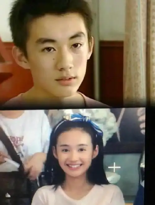 刘学义郑合惠子小时候的照片,潘杨之好就是青梅竹马啊