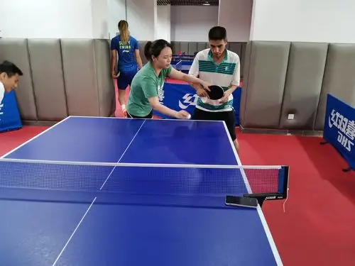 体育中心开展项目技能教学教研活动——乒乓球